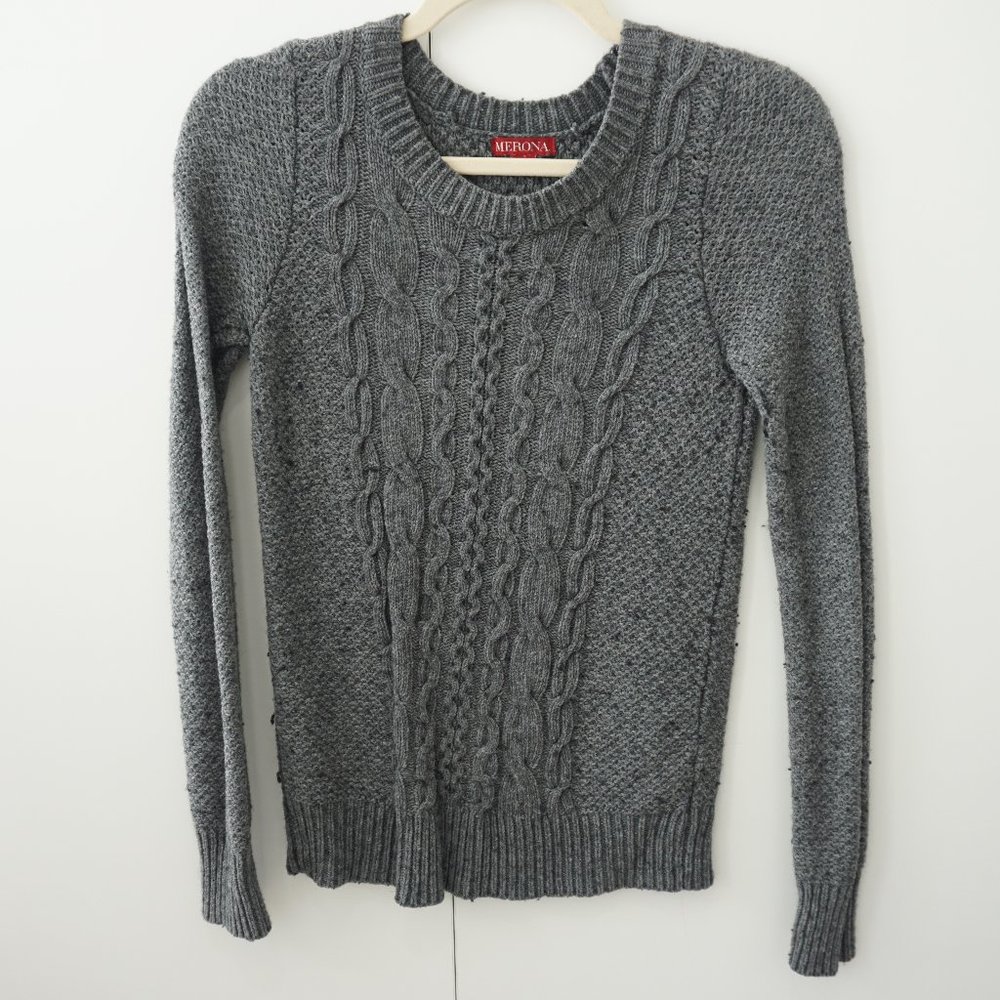Gray Merona Crew Neck Sweater